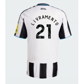Newcastle United Tino Livramento #21 Domácí Dres 2025-26 Krátký Rukáv